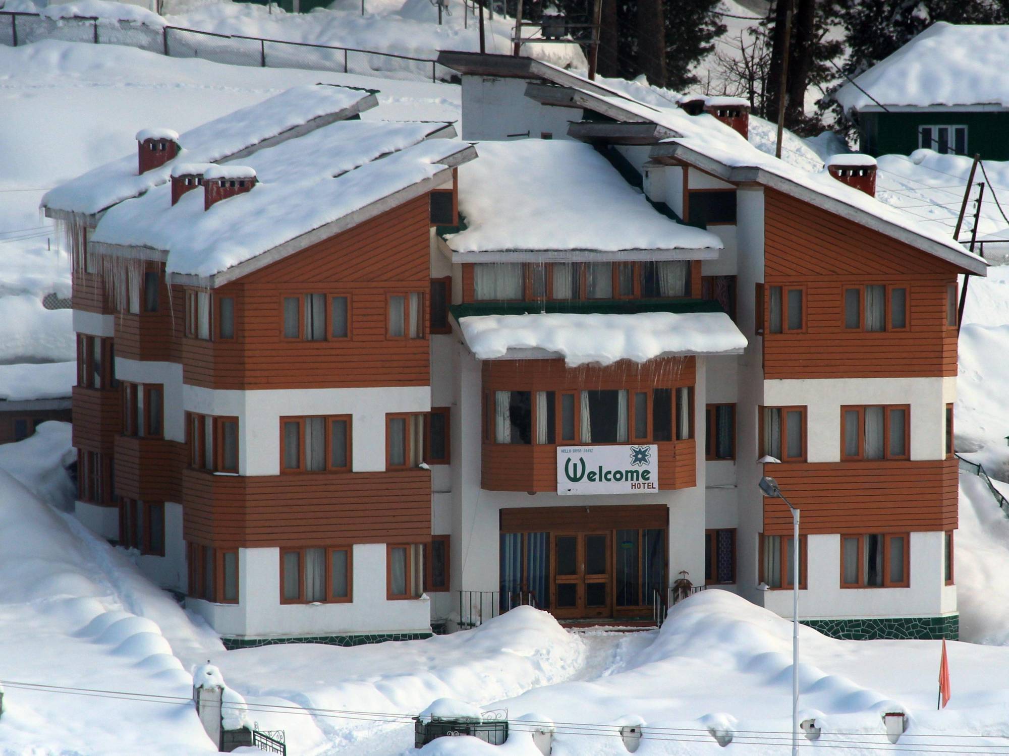 Welcome Hotel Gulmarg Exteriér fotografie