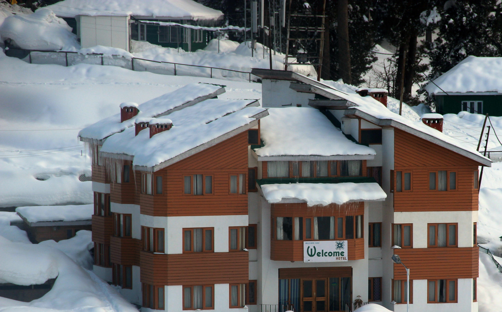 Welcome Hotel Gulmarg Exteriér fotografie